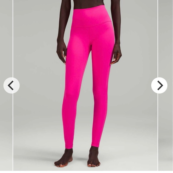 Lululemon High Rise Sonic Pink Aligns - Picture 7 of 8